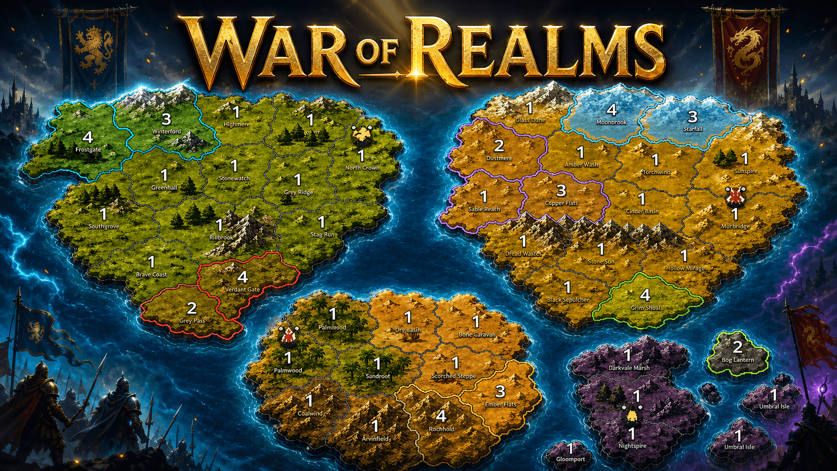 War of Realms thumbnail showing the fantasy strategy game artwork.